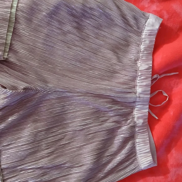 Victoria's Secret Pink Metallic Pajama Pants - Picture 6 of 12